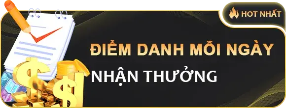 Điểm danh mỗi ngày nhận thưởng